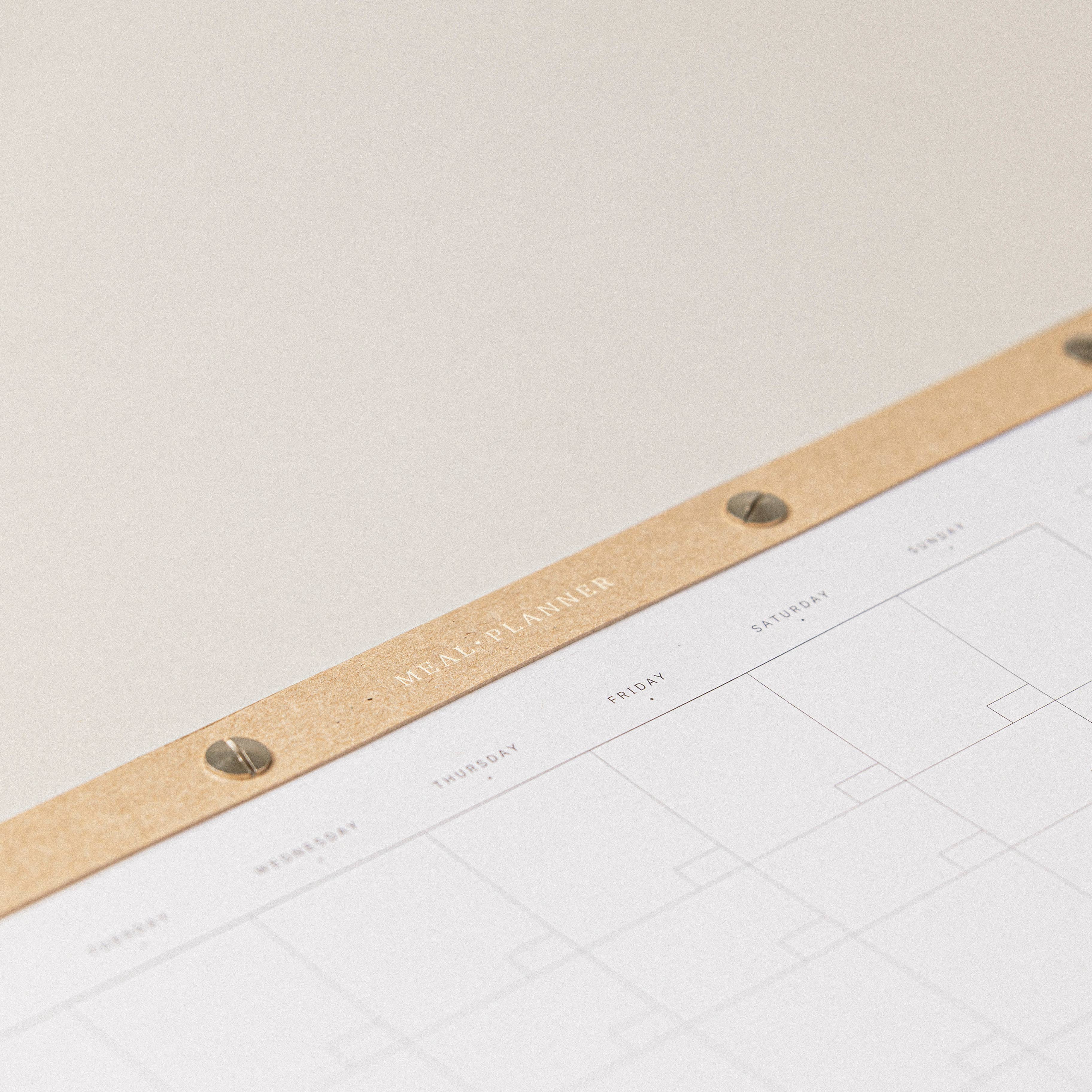 Meal Planner — A4 | 52 Sheets