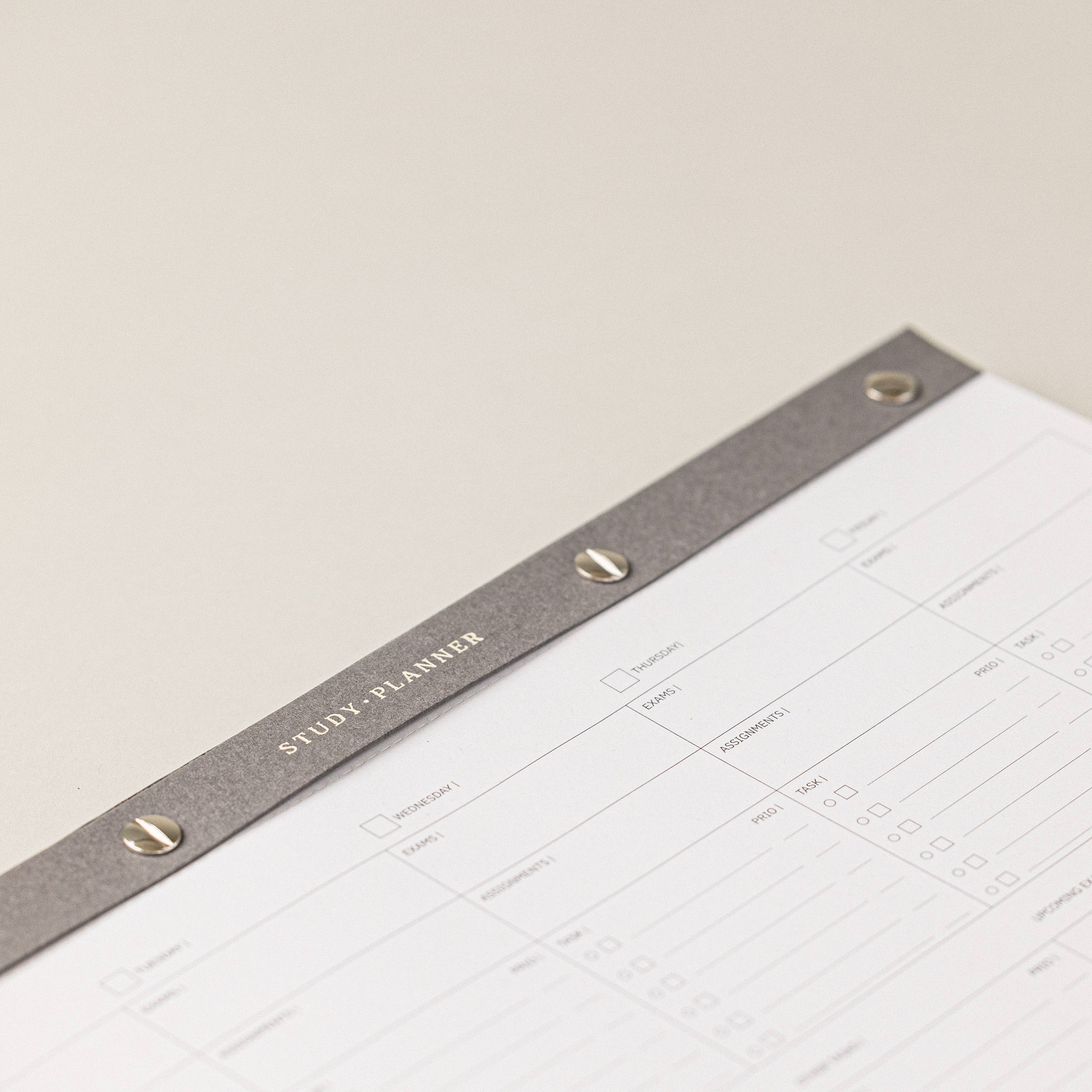Study Planner — A4 | 52 Sheets