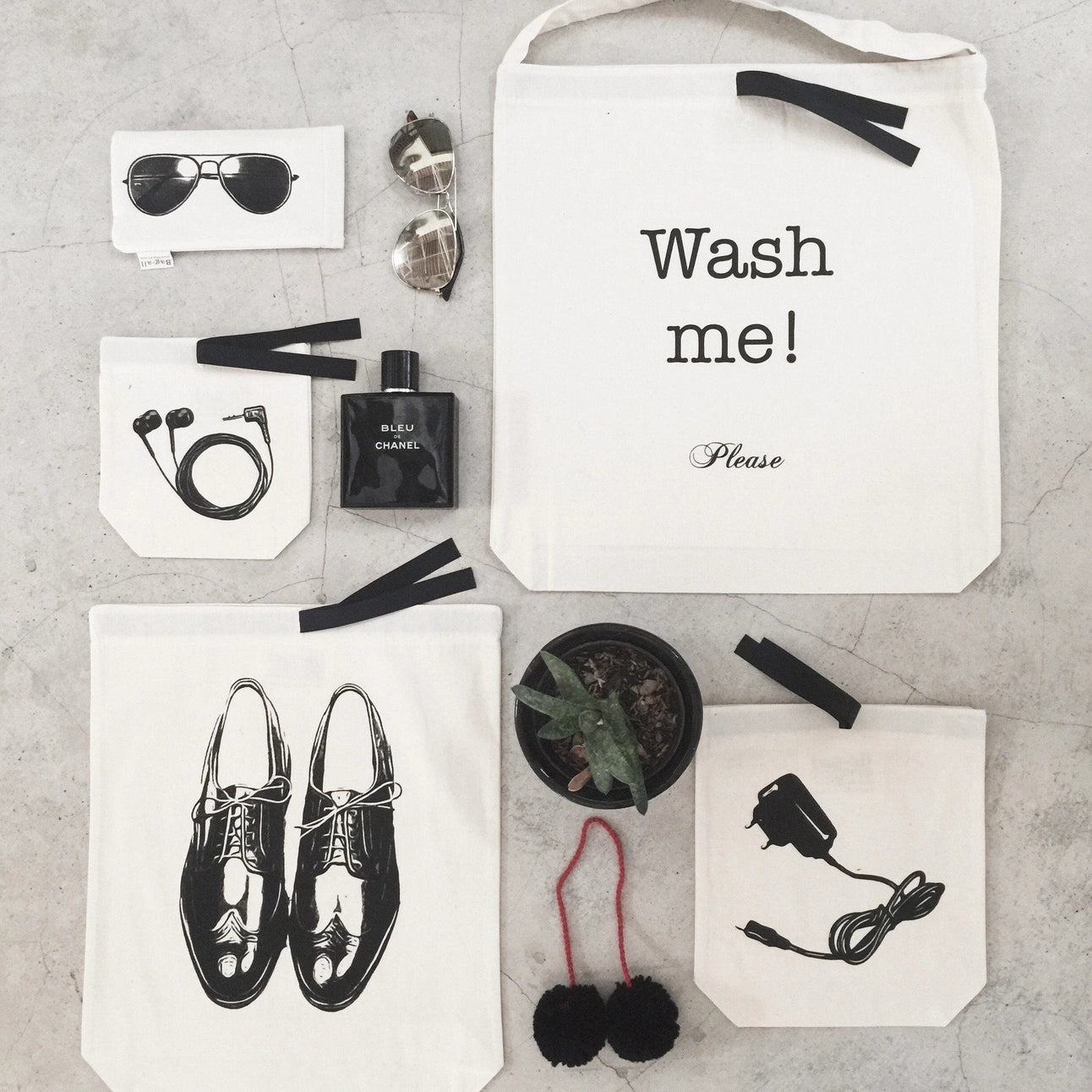 Wash Me, bolsa de lavandería