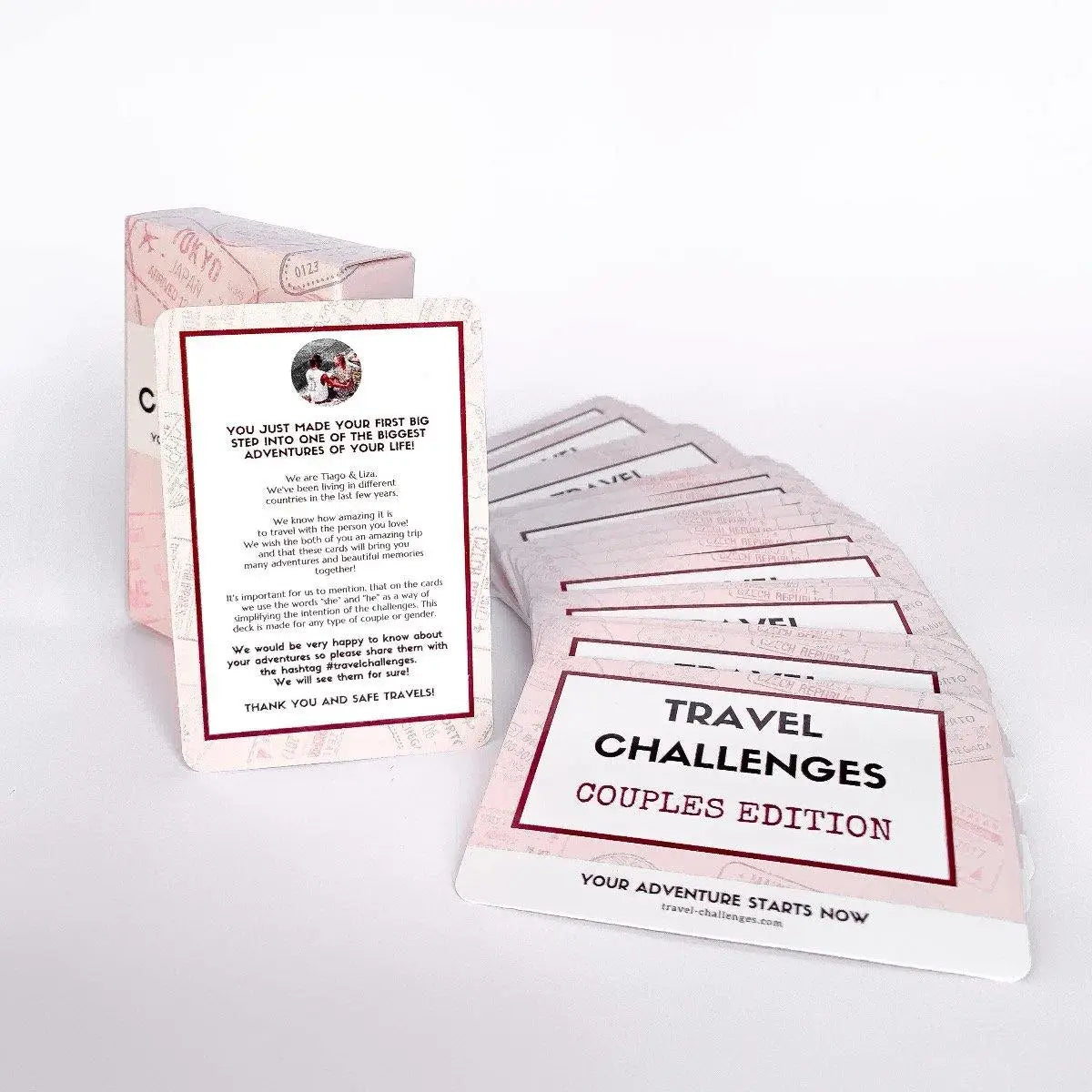 Juego de cartas, Travel Challenges Couples Edition