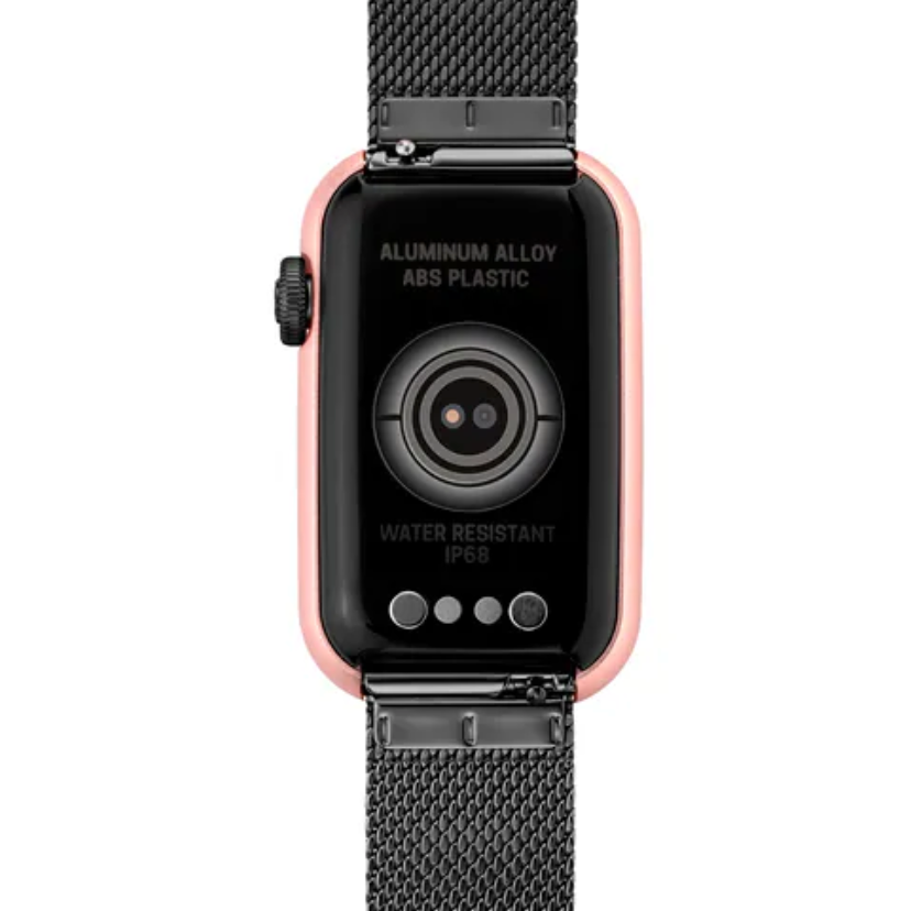 Reloj TOUS smartwatch T-Band Mesh rosado y gris