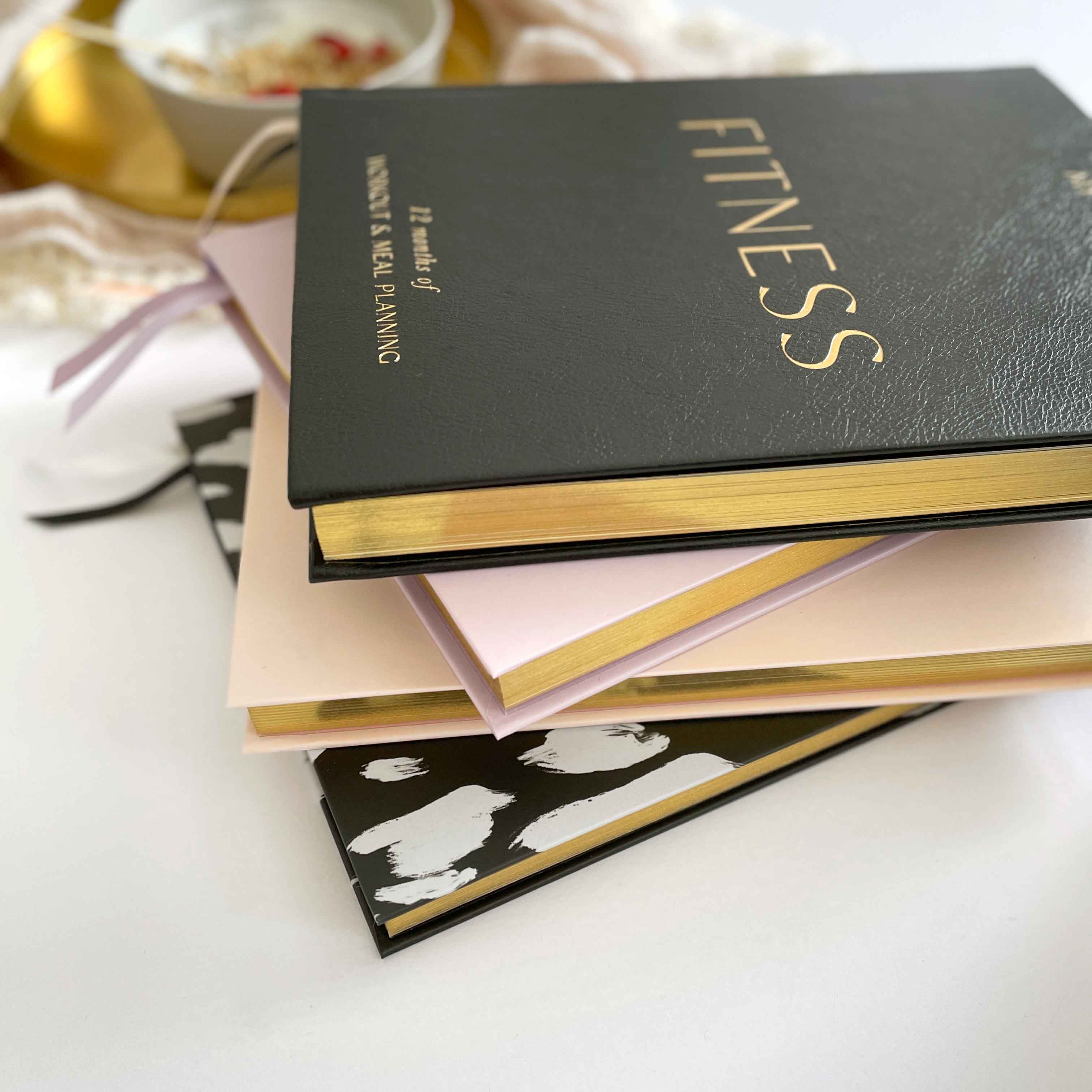 My Daily Fitness Planner — Workout & Meal Planning | Black