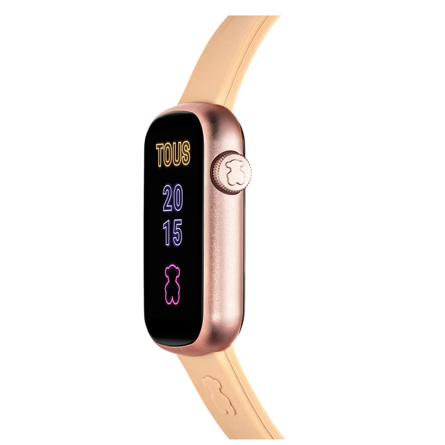 Reloj TOUS smartwatch T-Band rosa / negro