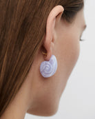 Pendientes ágata azul Shell, PDPAOLA - loft in SoHo