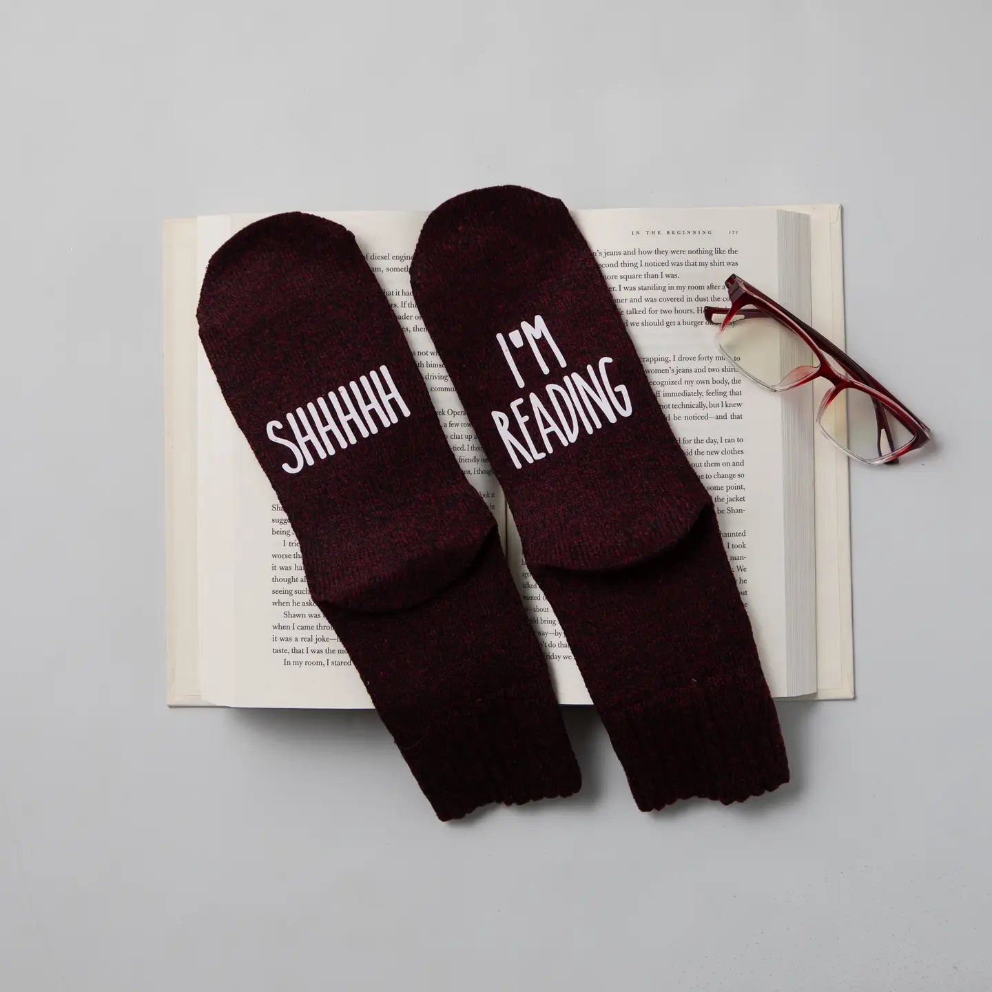 Calcetines «Shhh... I'm Reading»