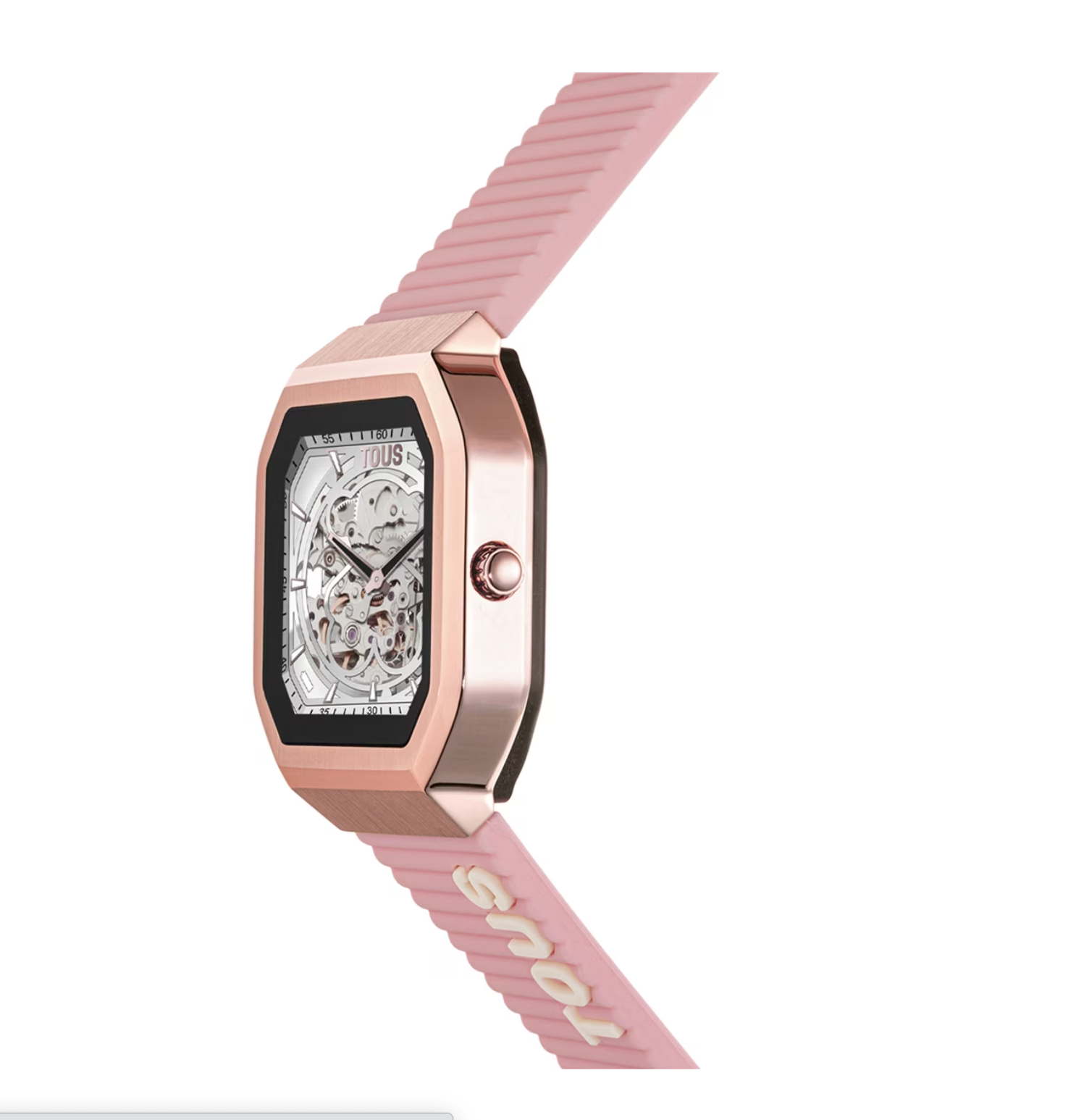 Reloj TOUS smartwatch B-Connect silicona rosa