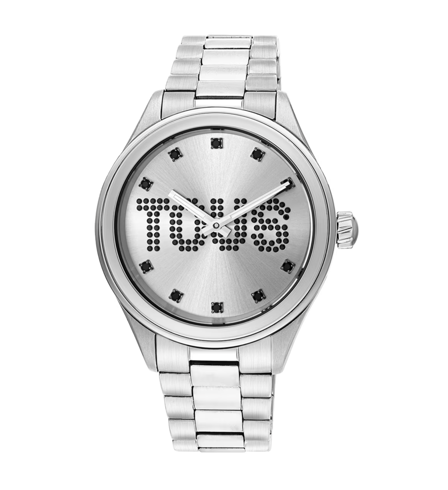 Reloj TOUS analógico, acero y cristales T-Logo