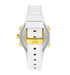 Reloj TOUS analógico/digital de acero IPG dorado con brazalete de nylon blanco Bet - loft in SoHo