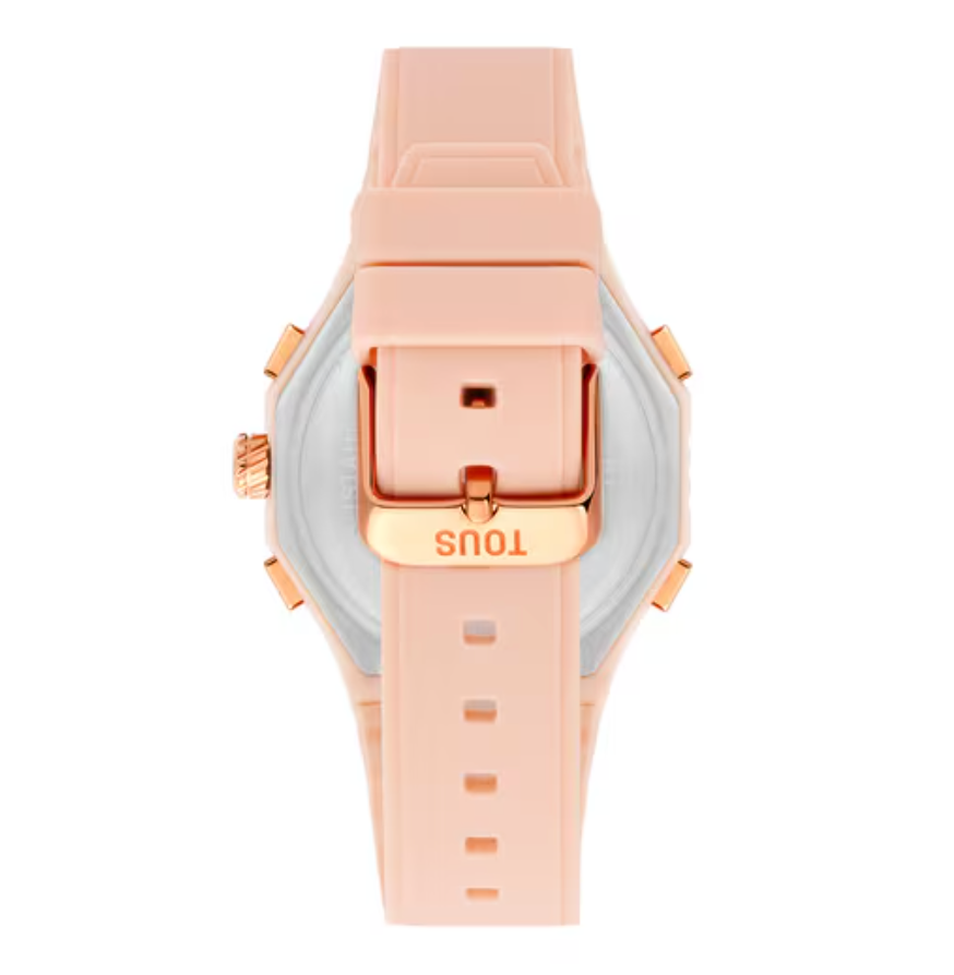 Reloj TOUS analógico/digital de acero IPRG nude con brazalete de nylon rosa Bet - loft in SoHo