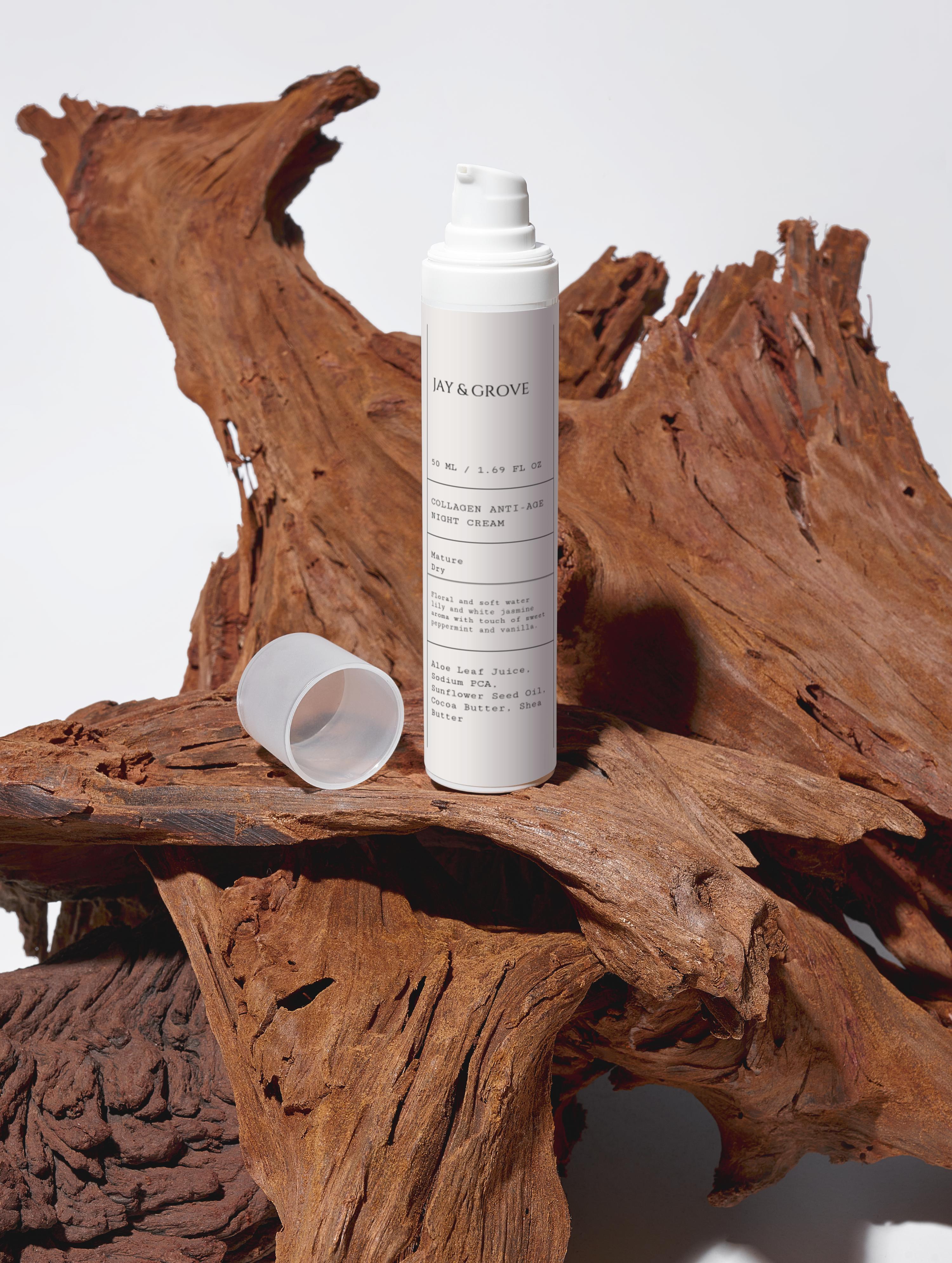 Collagen Anti-Age Night Cream — Overnight Renewal & Deep Hydration | JG