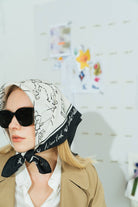 New York in Sketches — Silk Scarf | 100% Mulberry Silk