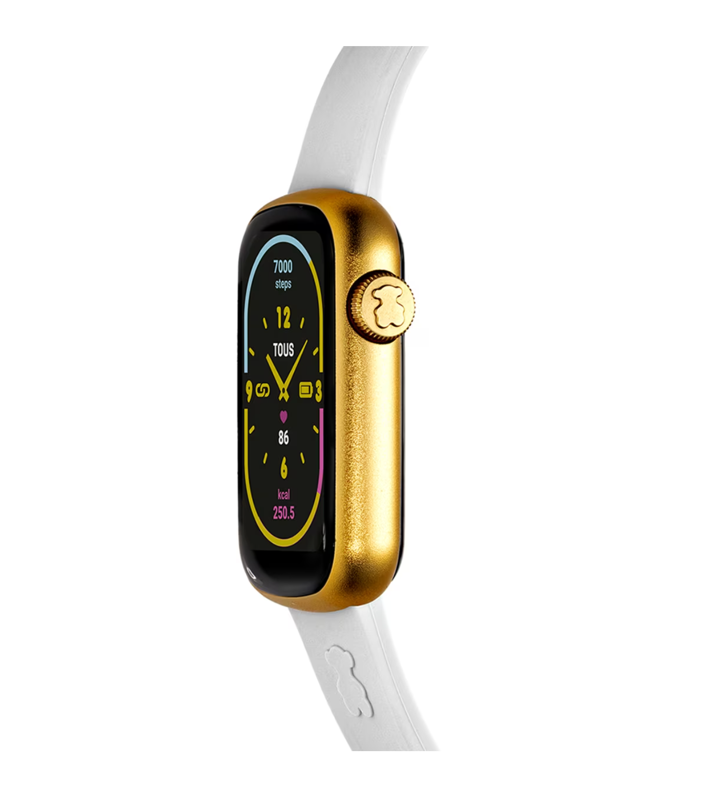 Reloj TOUS smartwatch T-Band blanco / nude