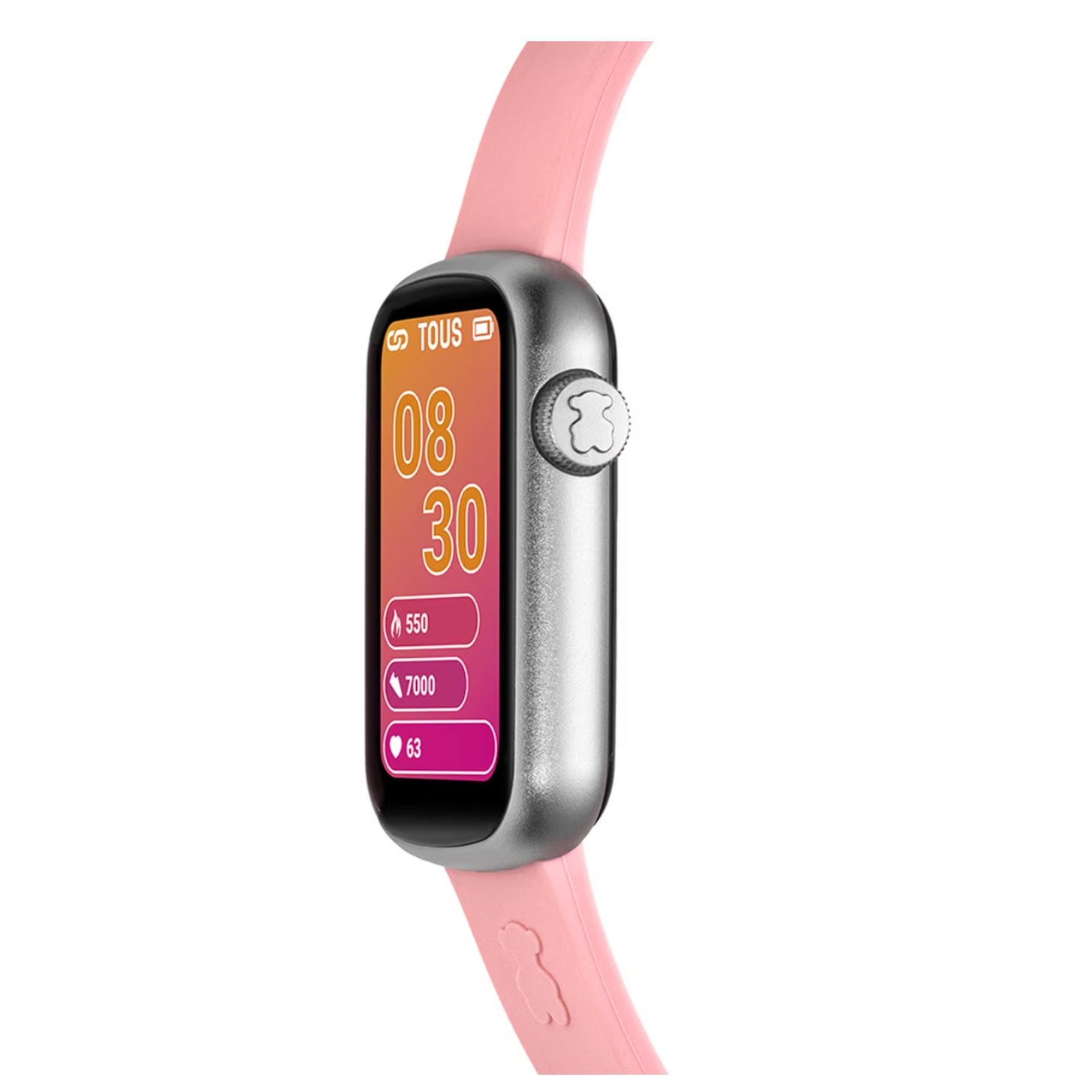 Reloj TOUS smartwatch T-Band rosa / blanco