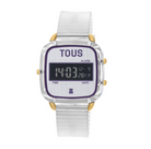 Reloj digital TOUS D-Logo Fresh blanco